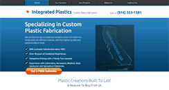 Desktop Screenshot of integratedplasticsusa.com
